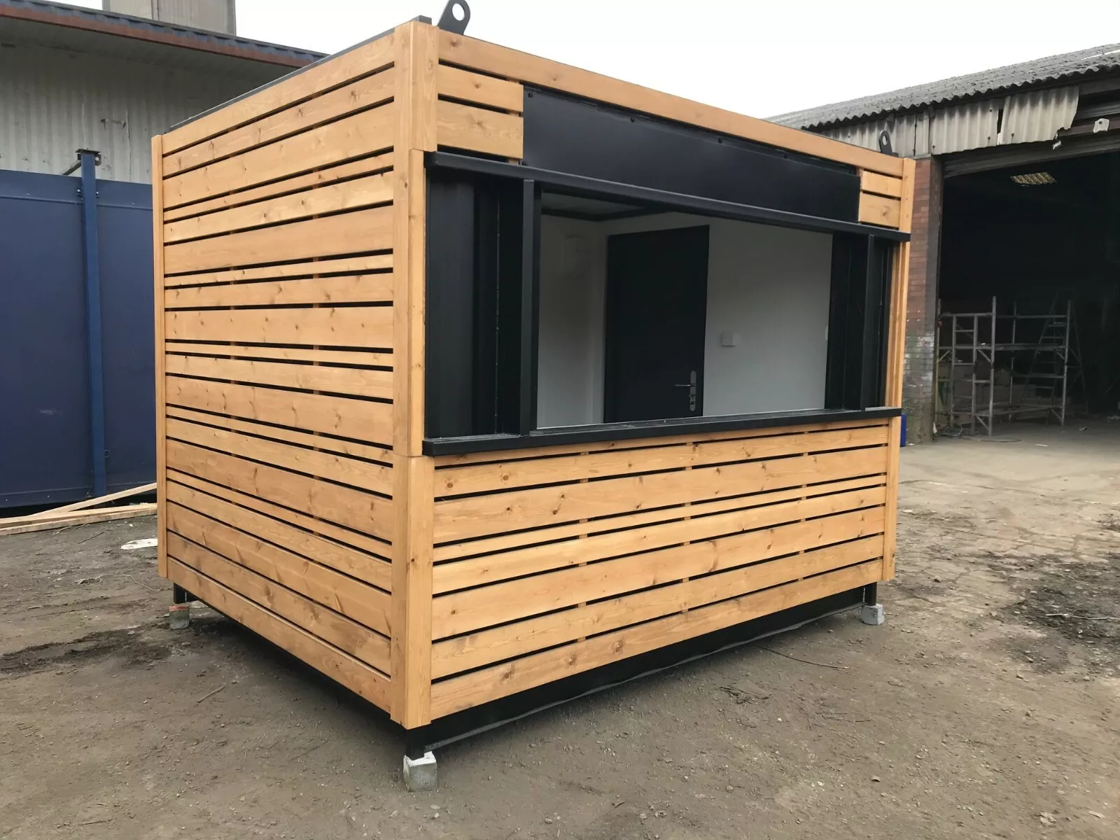 10ft x 8ft Cladded Food/Drink Outlet Shipping Containers — New 10ft shipping container for sale in Australia