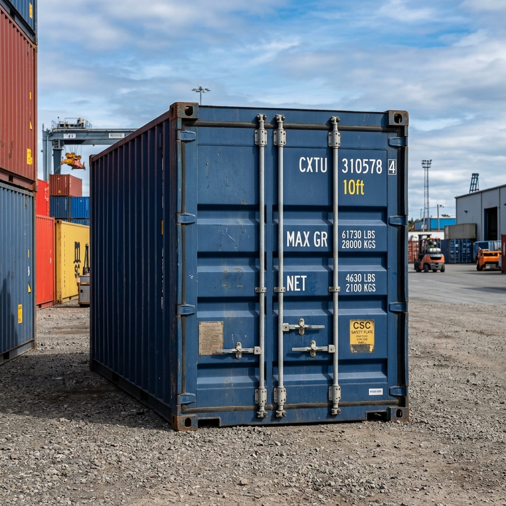 10ft Standard Used Shipping Container available from Modulrkargo, delivered Australia-wide