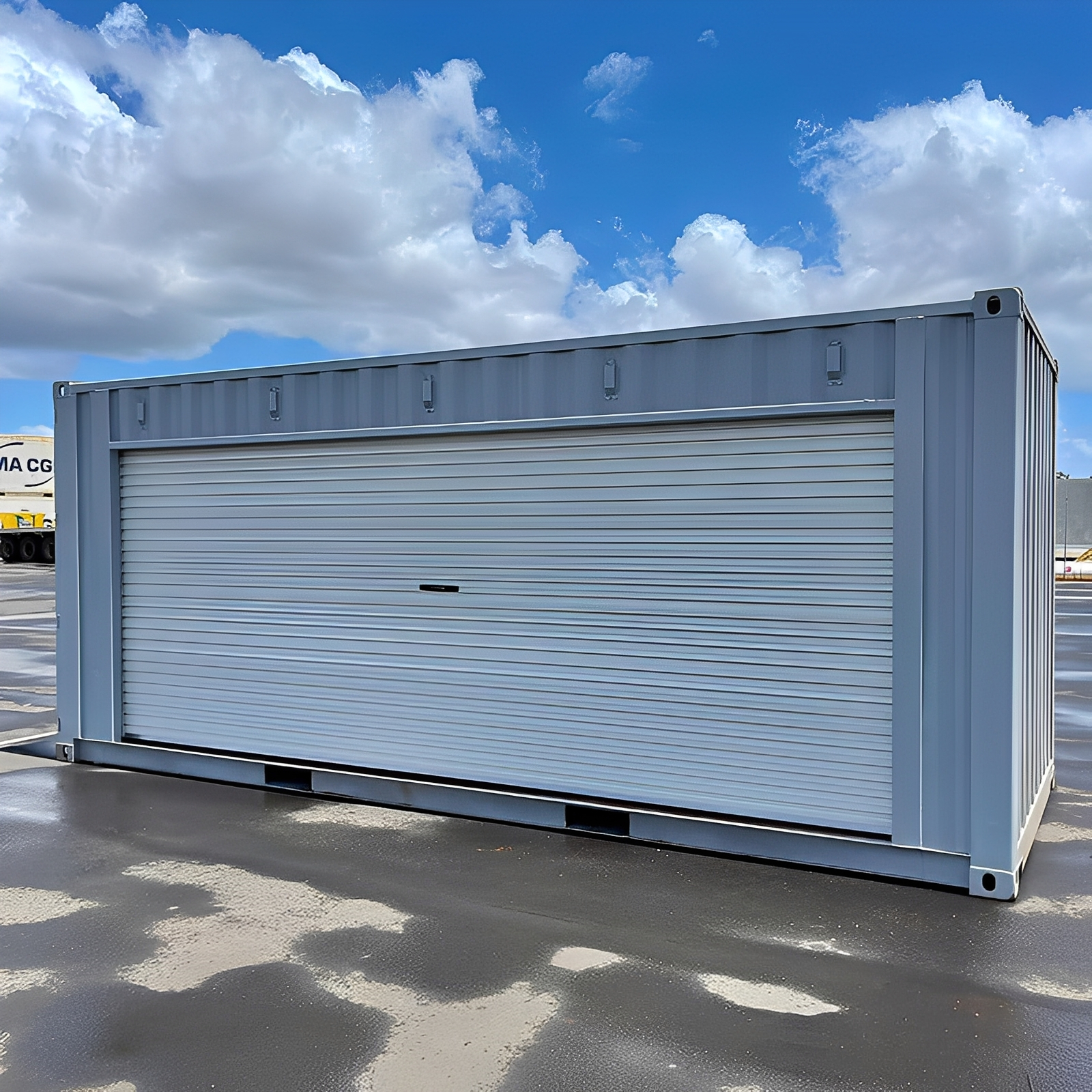 20ft Roll-Up Door Shipping Container — New 20ft shipping container for sale in Australia
