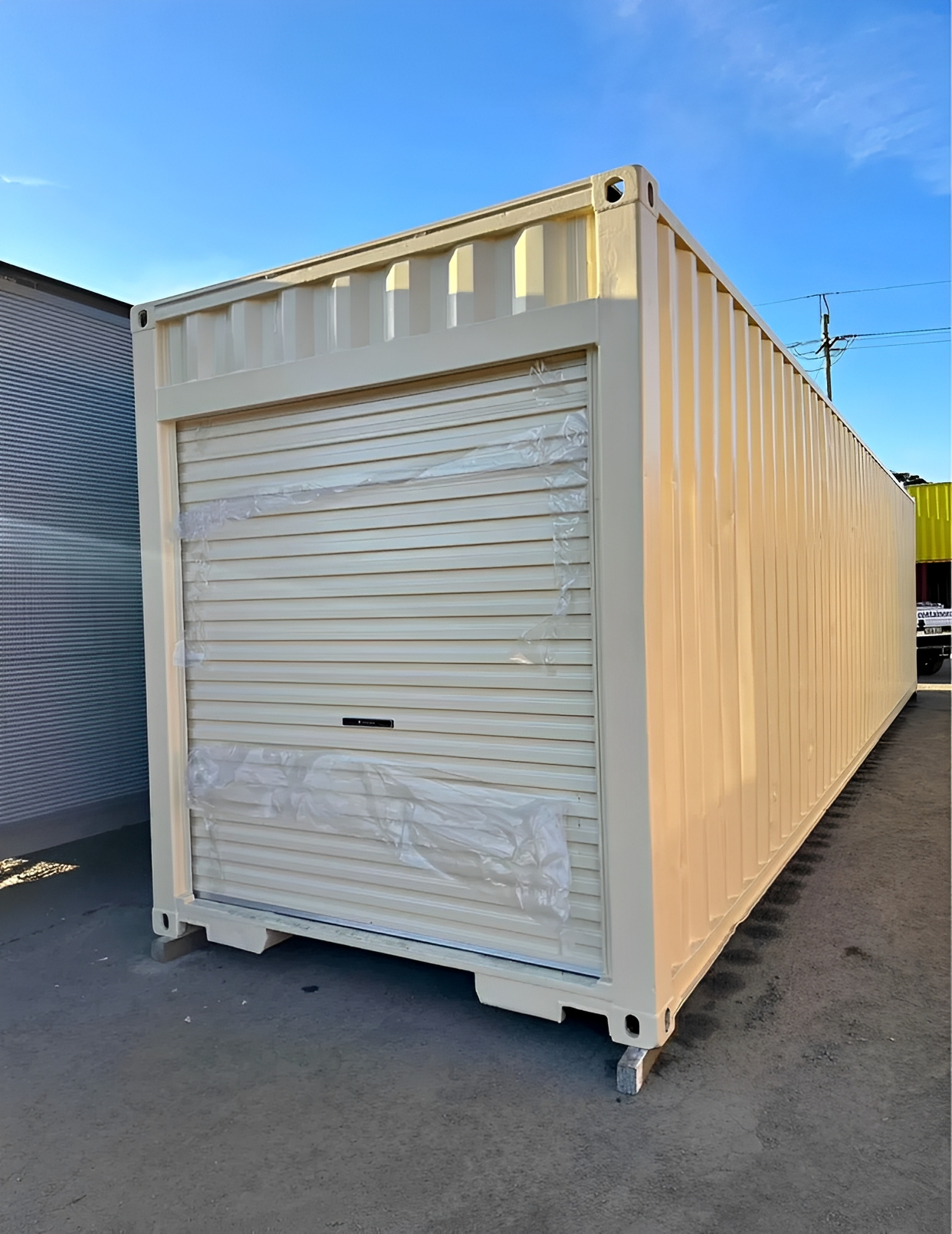 40ft X 8ft Shipping Container With Roll-Up Door — New 40ft shipping container for sale in Australia