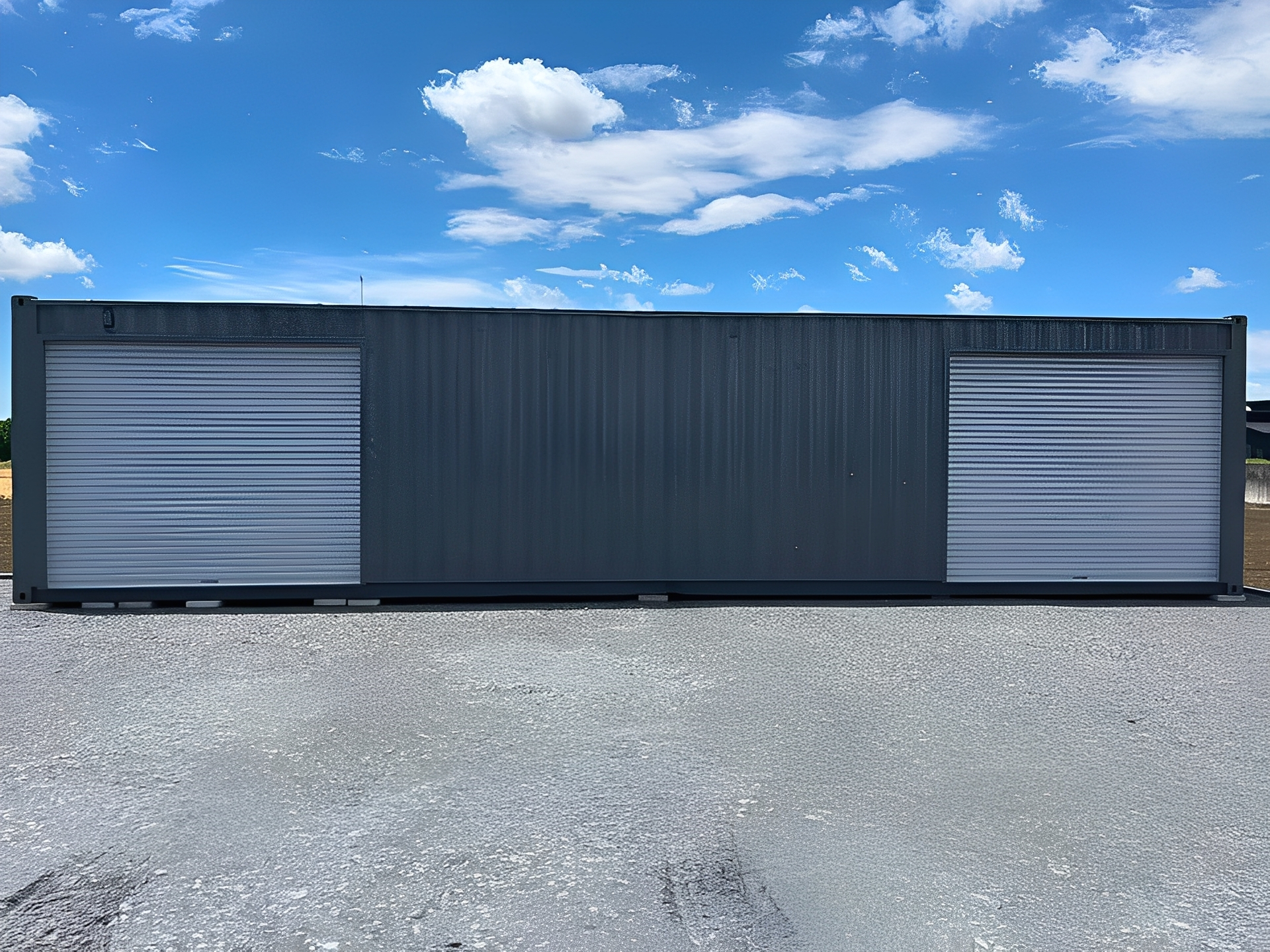40ft Shipping Container with Dual Roll-Up Doors — New 40ft shipping container for sale in Australia