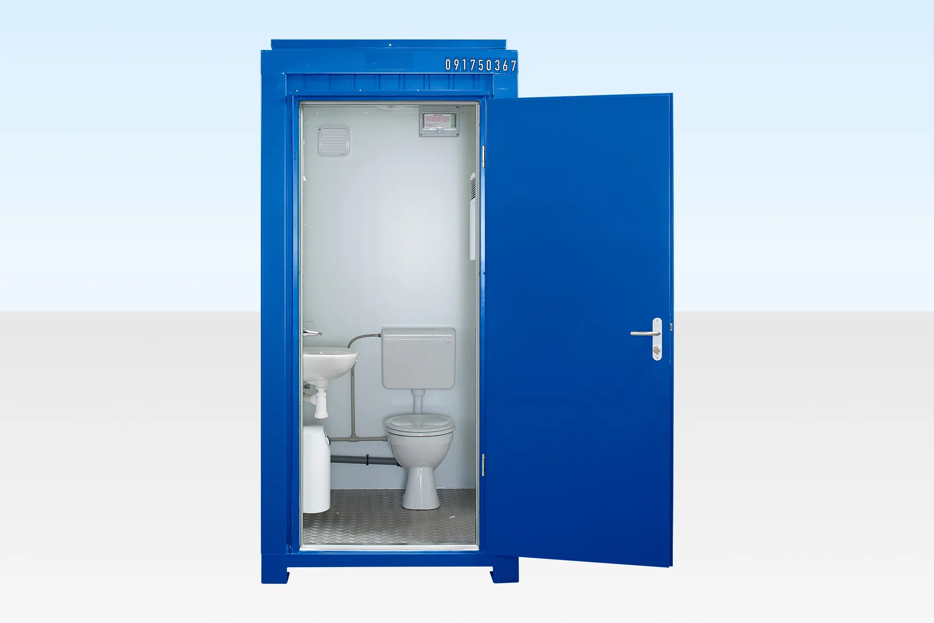 5Ft x 4Ft Single Mains Toilet (Blue) — New 5ft shipping container for sale in Australia