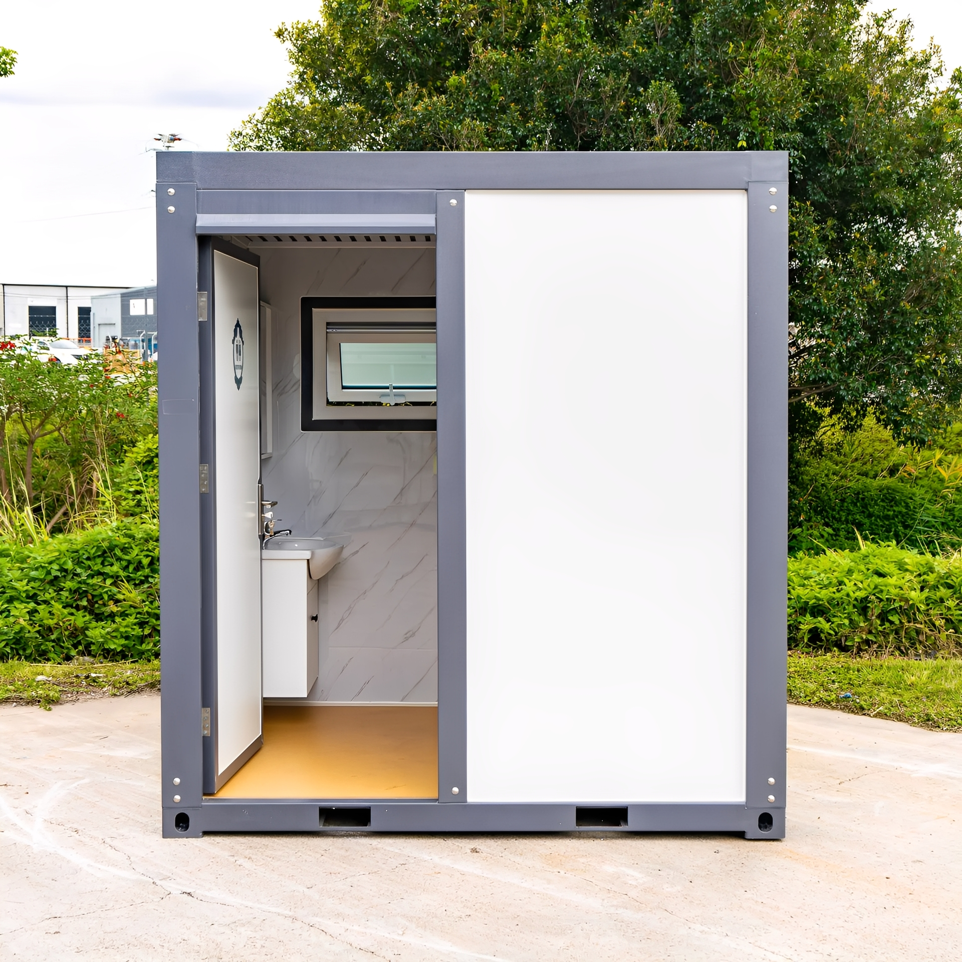 Portable Toilet/Shower – Premium — New 20ft shipping container for sale in Australia